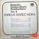Disco de Vinilo Enrique Ibañez Mora - Grandes Compositores Ecuatorianos Vol 6 Vinyl Record