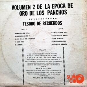 Disco de Vinilo Los Panchos - Tesoro De Recuerdos Vinyl Record