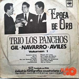 Disco de Vinilo Trío Los Panchos - Época De Oro Volumen 1 Vinyl Record