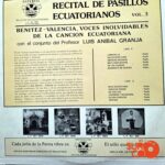 Disco de Vinilo Dúo Benítez y Valencia - Recital De Pasillos Ecuatorianos Vol 3 Vinyl Record