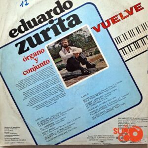 Disco de Vinilo Eduardo Zurita - Vuelve Vinyl Record