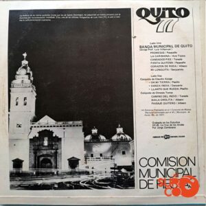 Disco de Vinilo Banda Municipal De Quito - Quito 77 Vinyl Record