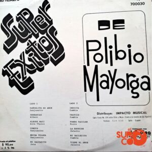 Disco de Vinilo Polibio Mayorga - Súper Éxitos Vinyl Record