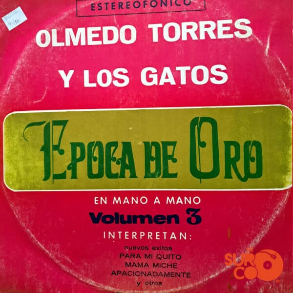 Disco de Vinilo Olmedo Torres - Época De Oro Vol 3 Vinyl Record