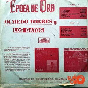 Disco de Vinilo Olmedo Torres - Época De Oro Vol 3 Vinyl Record