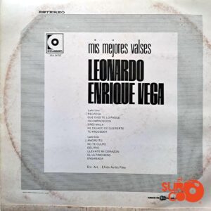 Disco de Vinilo Leonardo Kike Vega - Mis Mejores Valses Vinyl Record