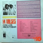 Disco de Vinilo Hermanos Tobar - 14 Valses Con Los Hermanos Tobar Vinyl Record