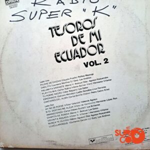 Disco de Vinilo Varios - Tesoros De Mi Ecuador Vol 2 Vinyl Record