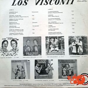 Disco de Vinilo Los Visconti - 14 Éxitos De Los Visconti Vinyl Record