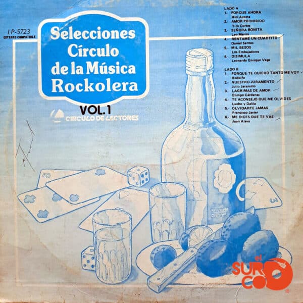 Disco de Vinilo Varios - Selecciones Círculo De La Música Rockolera Vol 1 Vinyl Record