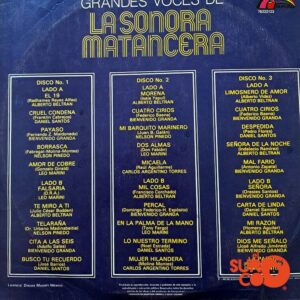 Disco de Vinilo La Sonora Matancera - Grandes Voces De La Sonora Matancera Vinyl Record