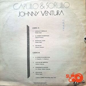 Disco de Vinilo Johnny Ventura - Capullo & Sorullo Vinyl Record