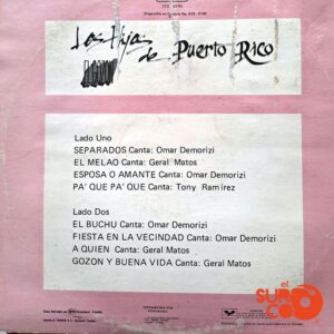 Disco de Vinilo Los Hijos De Puerto Rico - El Gozón Vinyl Record