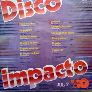 Disco de Vinilo Varios - Disco Impacto Vol. 7 Vinyl Record