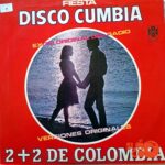 Disco de Vinilo 2+2 De Colombia - Fiesta Disco Cumbia Vinyl Record
