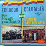 Disco de Vinilo Don Medardo Y Sus Players - Ecuador Colombia Vol 20 Vinyl Record