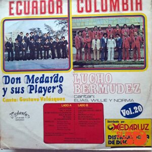 Disco de Vinilo Don Medardo Y Sus Players - Ecuador Colombia Vol 20 Vinyl Record