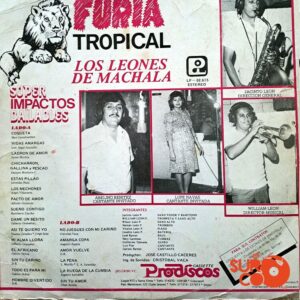 Disco de Vinilo Los Leones De Machala - Furia Tropical Vinyl Record