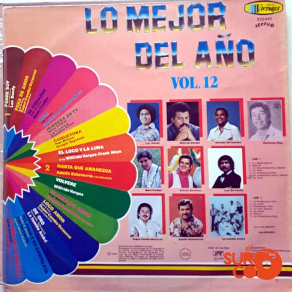 Disco de Vinilo Varios - Lo Mejor Del Año Vol 12 Vinyl Record