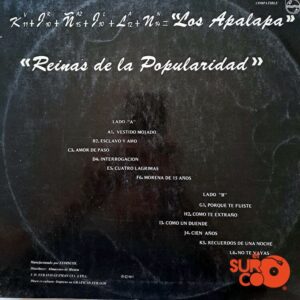 Disco de Vinilo Los Apalapa - Vinilo Reinas De La Popularidad Vinyl Record