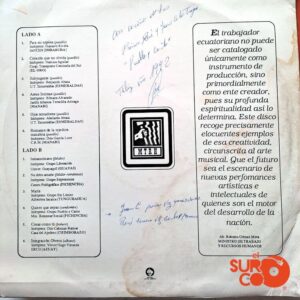 Disco de Vinilo Varios - Vinilo Primer Festival Nacional De La Canción De Los Trabajadores Vinyl Record