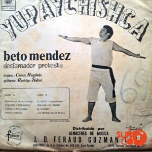 Disco de Vinilo Beto Méndez - Vinilo Yupaychishca Vinyl Record