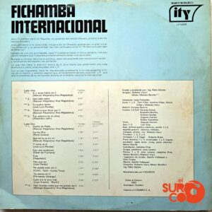 Disco de Vinilo Jesús Fichamba - Vinilo Fichamba Internacional Vinyl Record