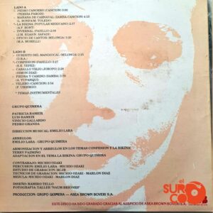 Disco de Vinilo Grupo Quimera - Vinilo Quimera Vinyl Record