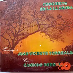 Disco de Vinilo Cándido Herrera - Vinilo Concierto En La Llanura Vinyl Record