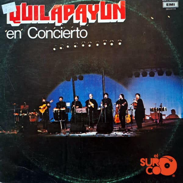 Disco de Vinilo Quilapayun - Vinilo Quilapayun En Concierto Vinyl Record