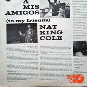 Disco de Vinilo Nat King Cole - Vinilo A Mis Amigos Vinyl Record