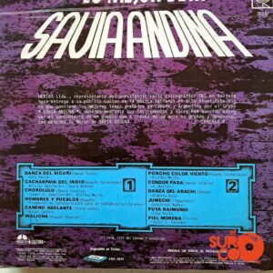 Disco de Vinilo Savia Andina - Vinilo Lo Mejor De Savia Andina Vinyl Record