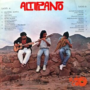 Disco de Vinilo Grupo Altiplano - Vinilo Mas Allá De Los Andes Vinyl Record