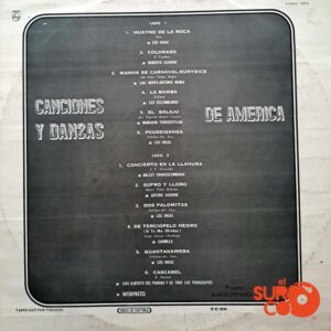Disco de Vinilo Varios - Vinilo Canciones Y Danzas De América Vinyl Record
