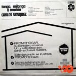 Disco de Vinilo Carlos Vásquez - Vinilo Tango… Milonga… Y Canción Vinyl Record