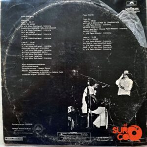 Disco de Vinilo Silvio Rodríguez - Vinilo En Vivo Desde Cuba Vinyl Record