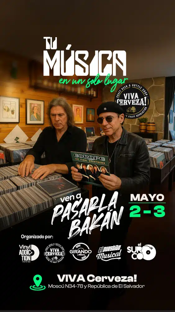 Feria Vinilos Quito Mayo 2025