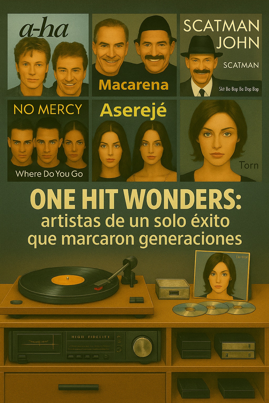 One Hit Wonders: artistas de un solo éxito que marcaron generaciones