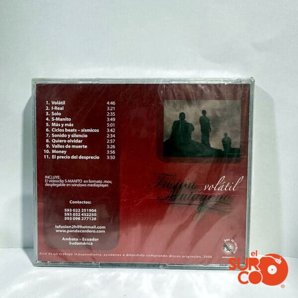 CD Fusión Mutágeno - Volátil