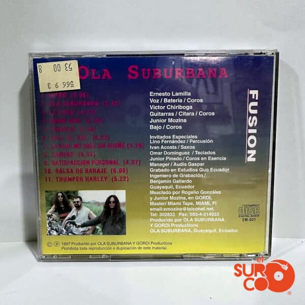 CD Ola Suburbana - Fusión