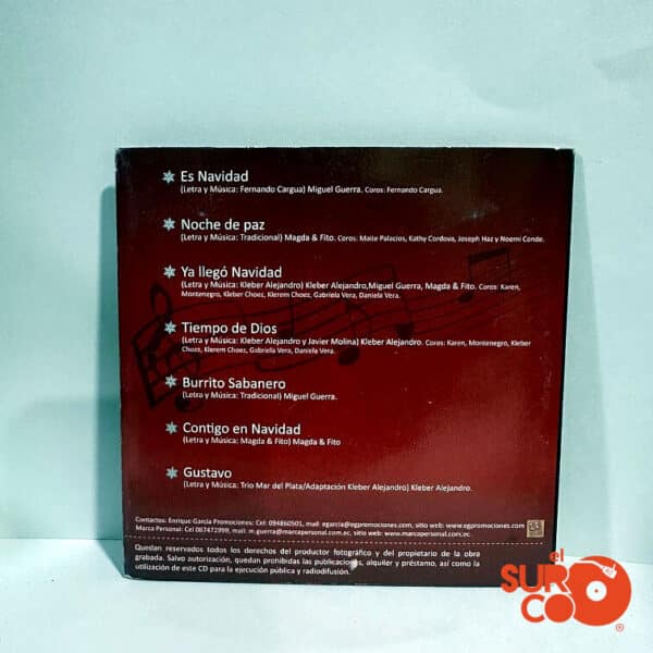 CD Varios - Ya Llegó La Navidad