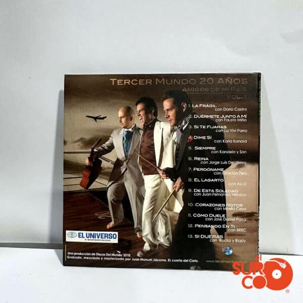 CD Tercer Mundo - Amigos De Mi País