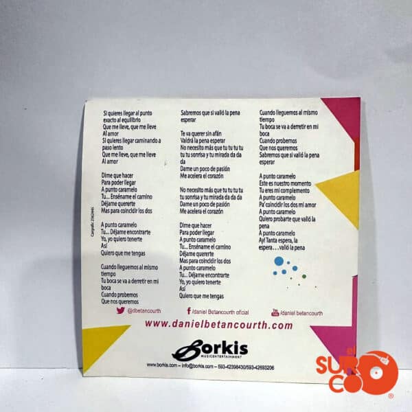 CD Daniel Betancourth - A Punto Caramelo