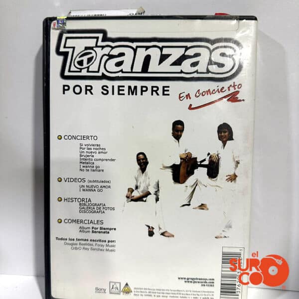 DVD Tranzas - Por Siempre en Concierto