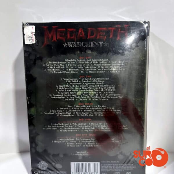 CD Megadeth - Warchest