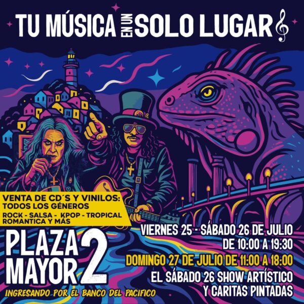 Guayaquil: Feria de Música Julio 2025