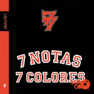 Disco Vinilo 7 Notas 7 Colores - 77 (2 LP) Vinyl