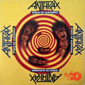 Disco Vinilo Anthrax - State Of Euphoria Vinyl