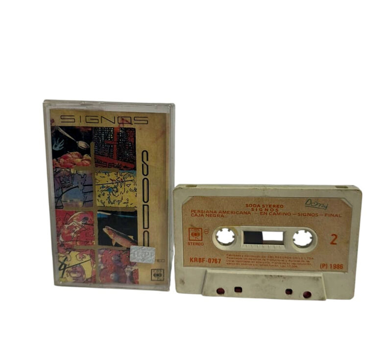 Cassette Soda Stereo - Signos