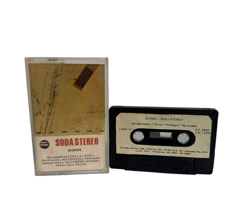 Cassette Soda Stereo - Signos